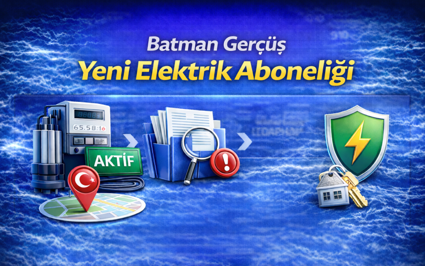 Batman Gercüş Yeni Elektrik Aboneliği